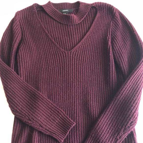 Forever 21 Sweaters - Cut-out sweater